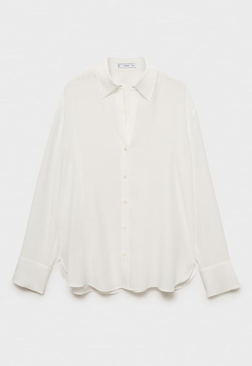 MANGO - Shirt Lima - Natural