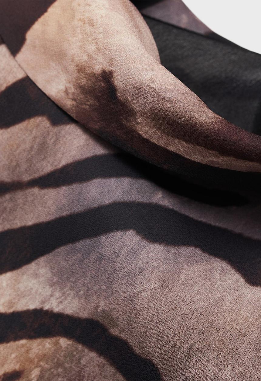 MANGO - Dress Martina - Brown