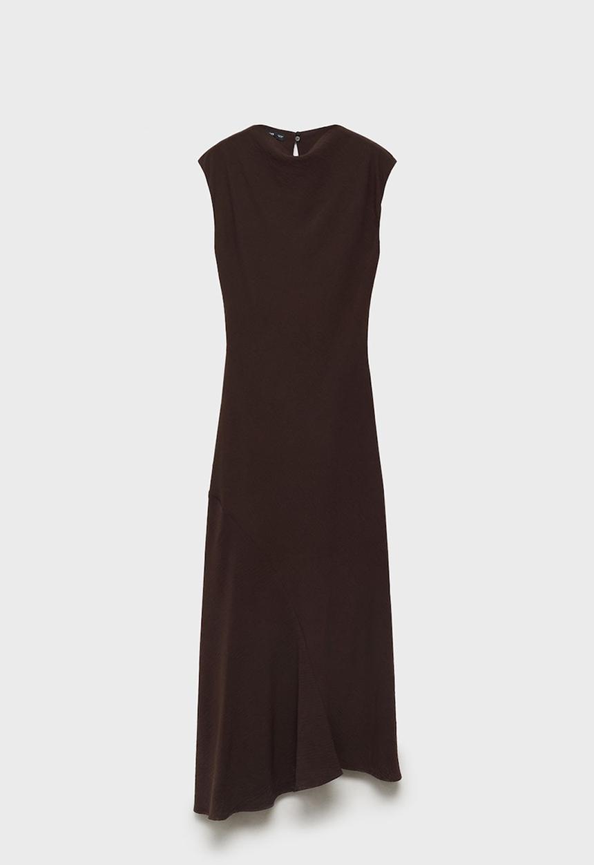 MANGO - Dress Noel - Brown