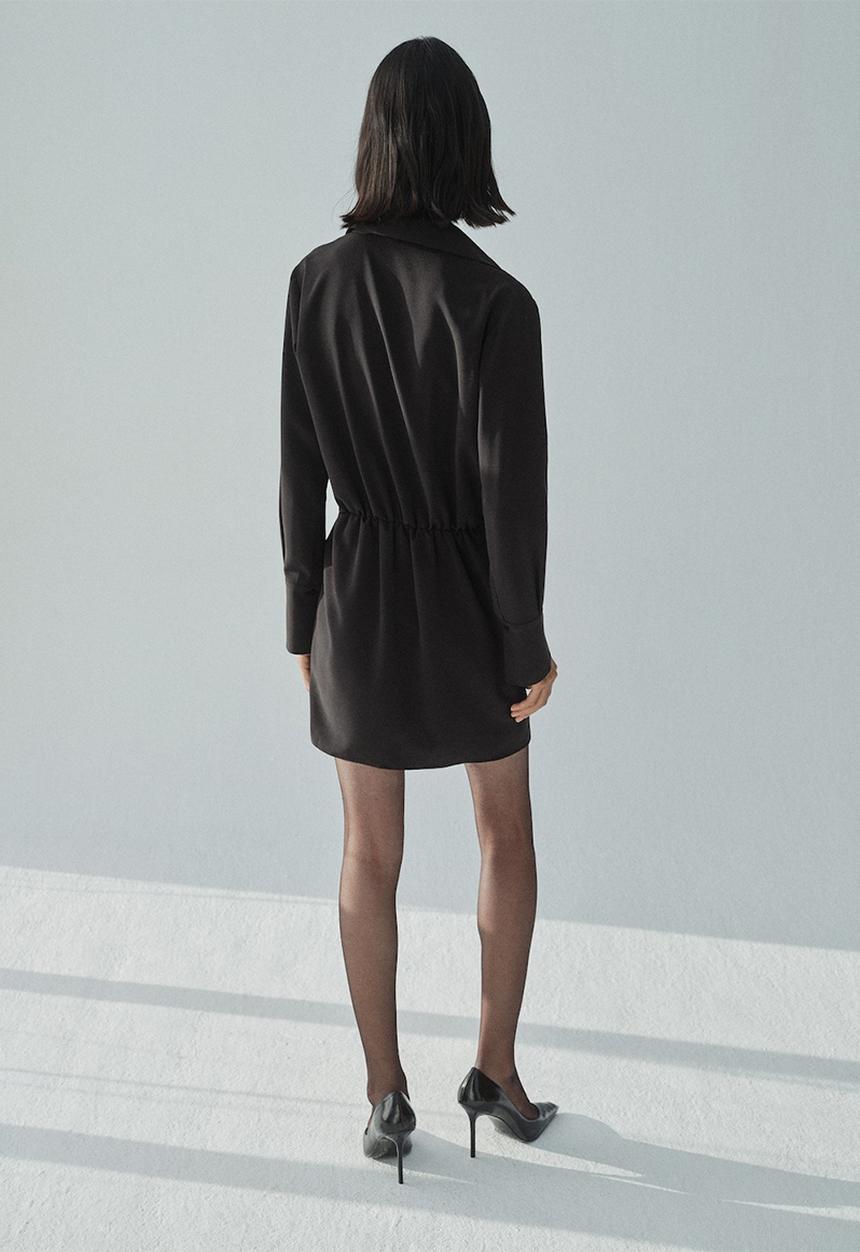 MANGO - Dress Lana - Black