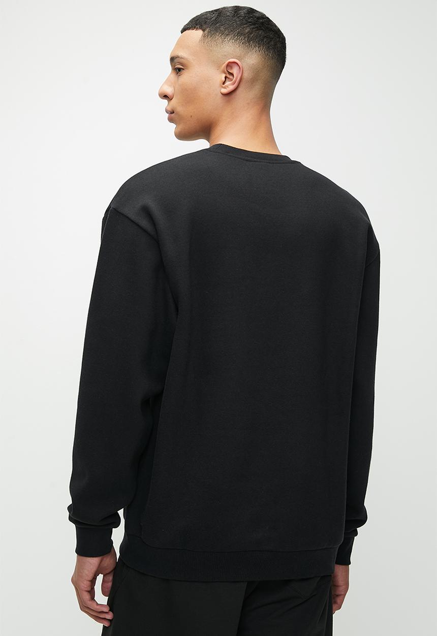 adidas Performance - Tech Outline Graphic Crew Sweatshirt - Black