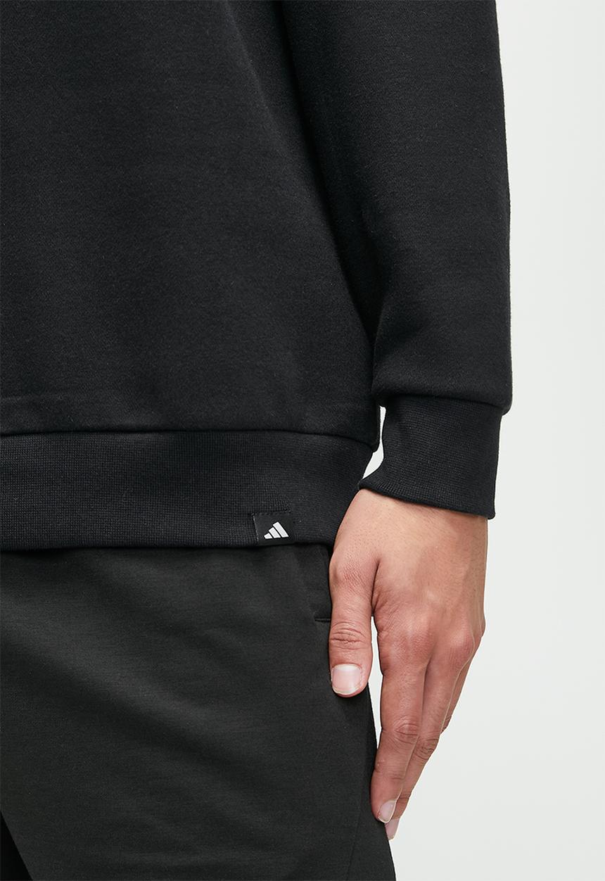 adidas Performance - Tech Outline Graphic Crew Sweatshirt - Black