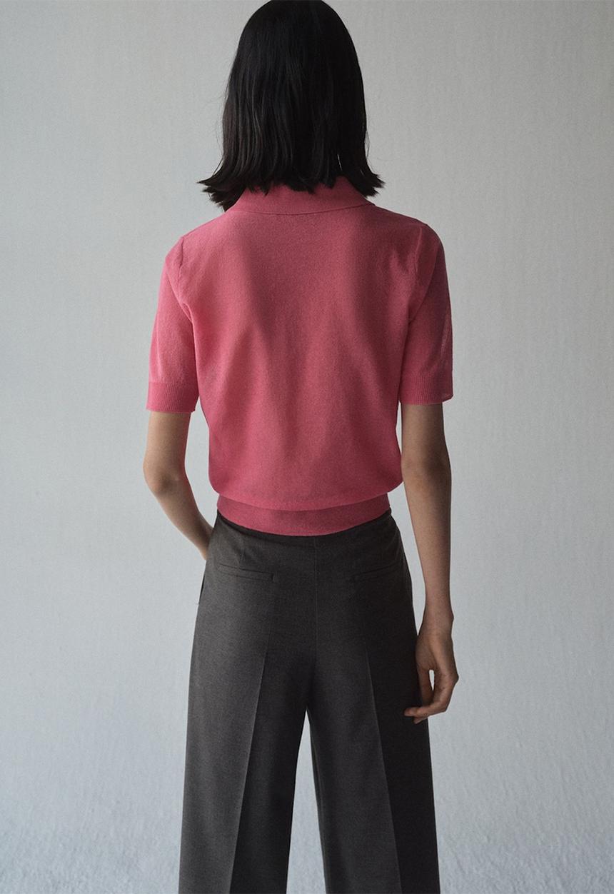 MANGO - Sweater Casparin - Bright Pink