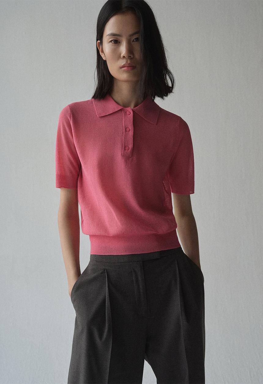 MANGO - Sweater Casparin - Bright Pink