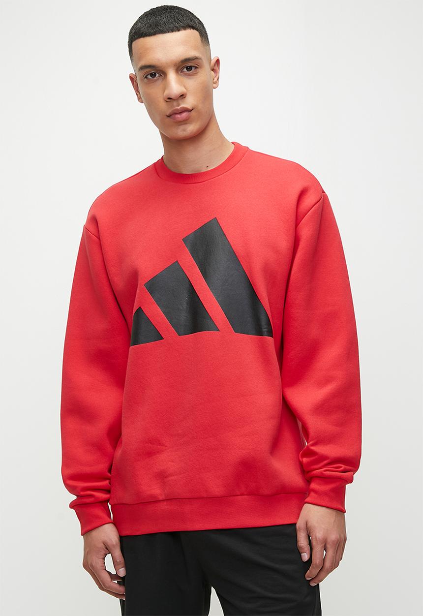 adidas Performance - Big Logo Sweat 2 Purrub - Red