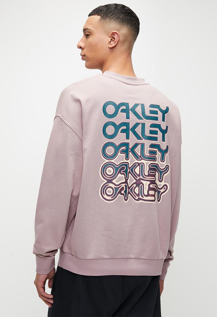 Oakley - B1B Repeated Crewneck Sweatshirt - Toadstool`
