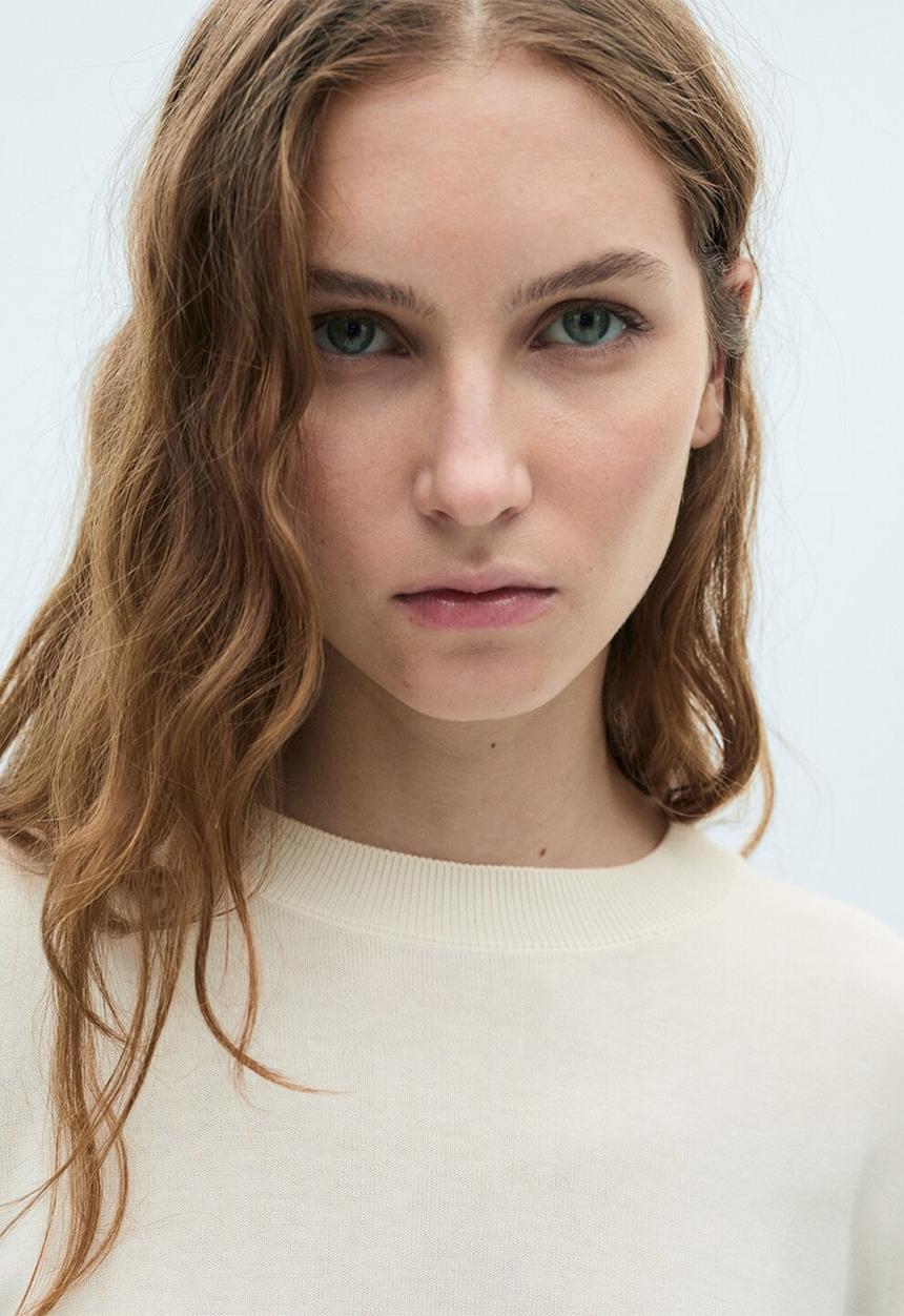 MANGO - Sweater Luka - Light Beige