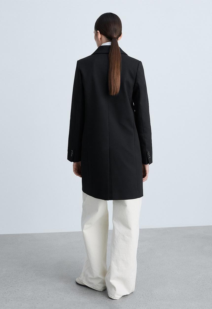 MANGO - Coat Manila - Black