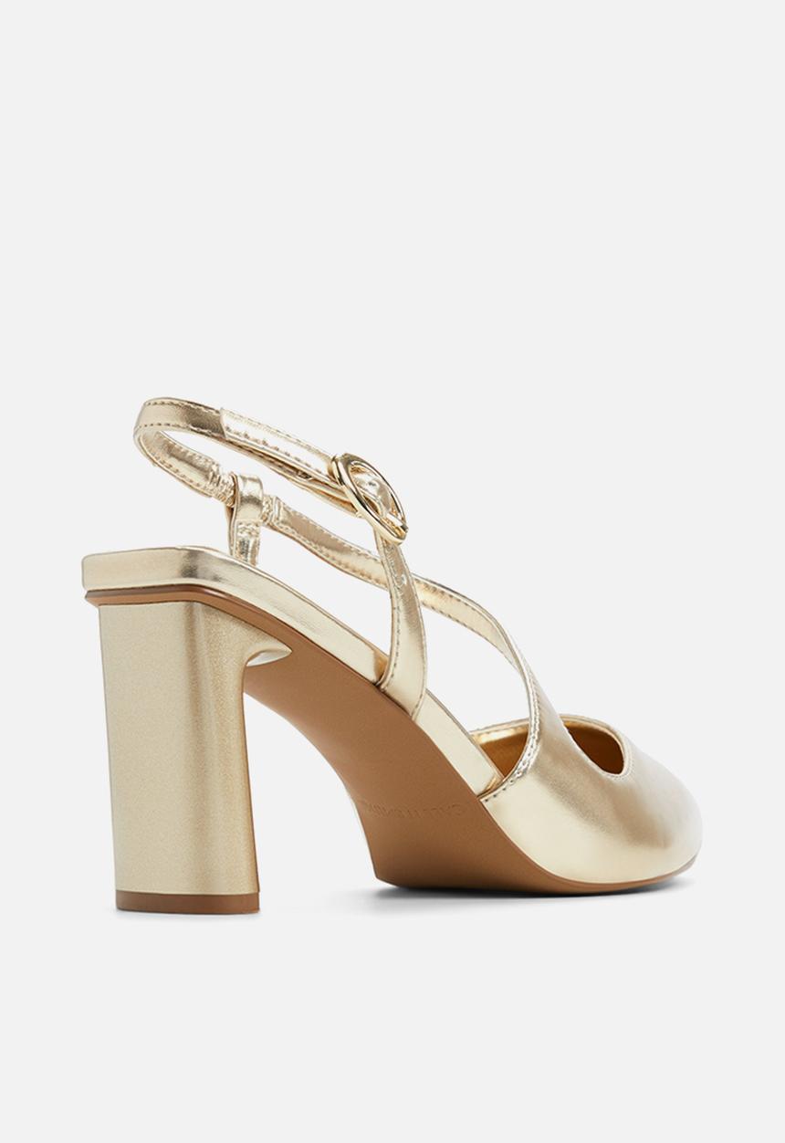 Call It Spring - Novaah closed toe slingback - gold