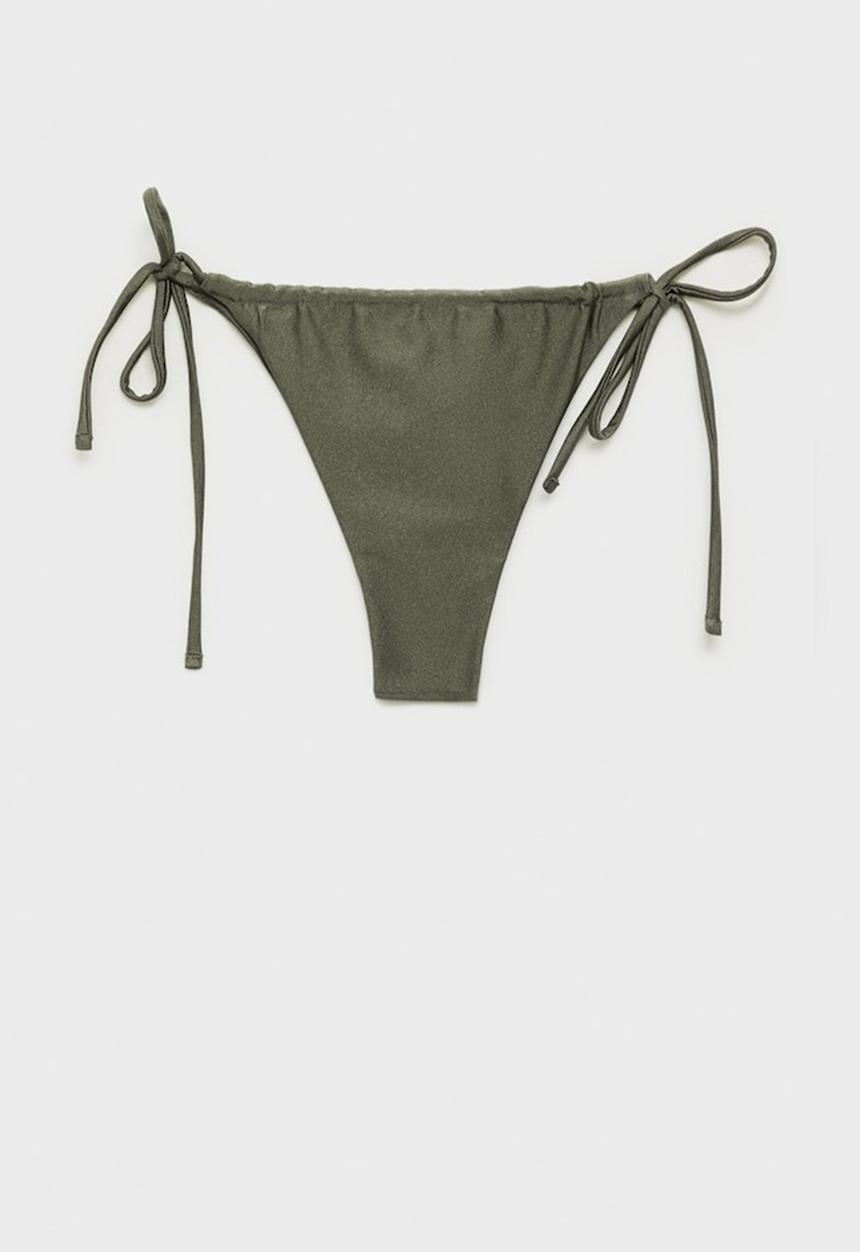 MANGO - Bikini Pantie Mermaid - Beige/Khaki