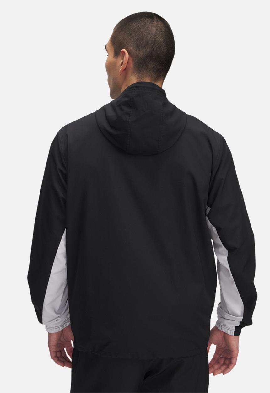 Under Armour - UA Rival Woven Windbreaker - Black & White