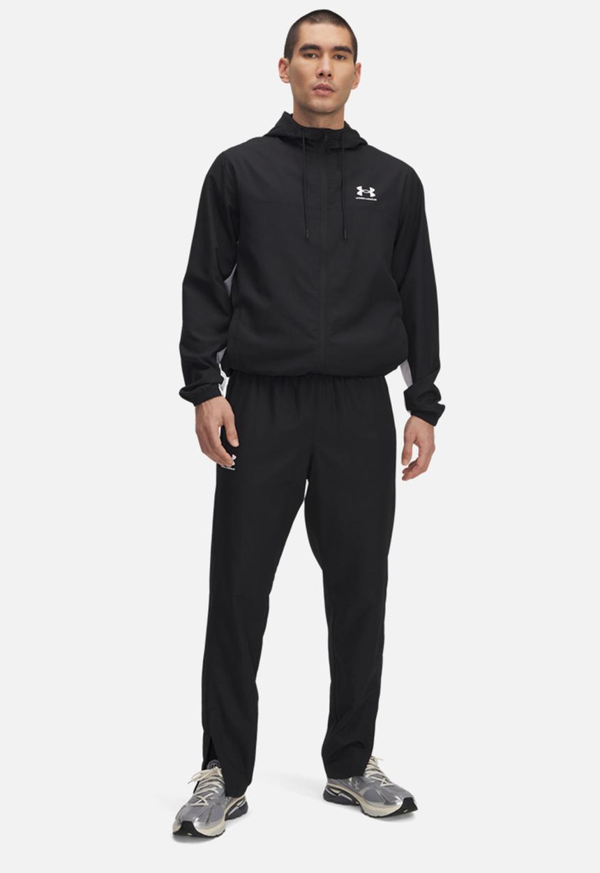 Under Armour - UA Rival Woven Windbreaker Pant - Black & White