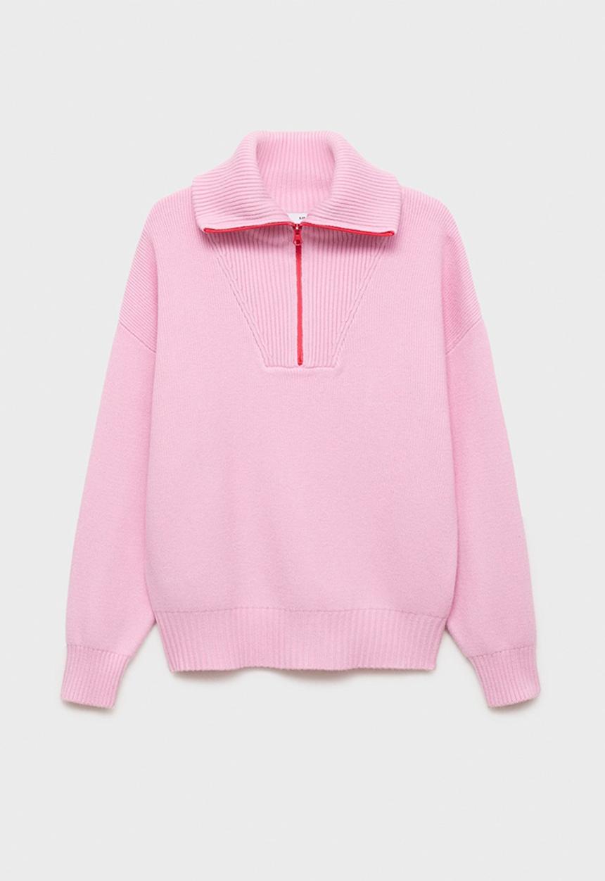 MANGO - Sweater Tizon - Pink