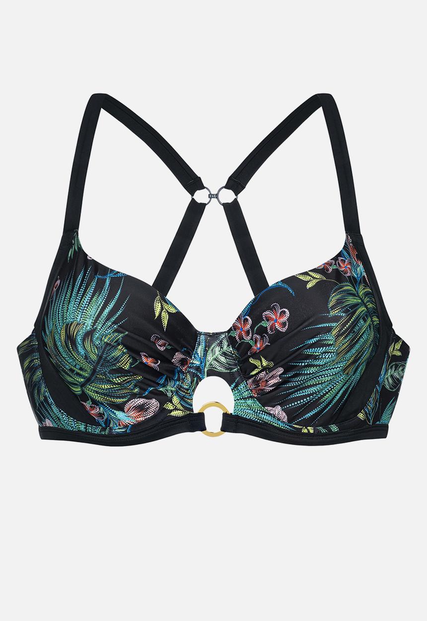 DORINA - Plus Mandika non padded bikini top - black