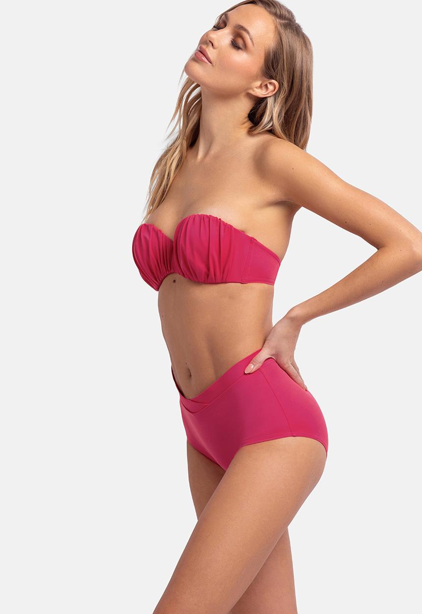 DORINA - Mali light padded bandeau - pink