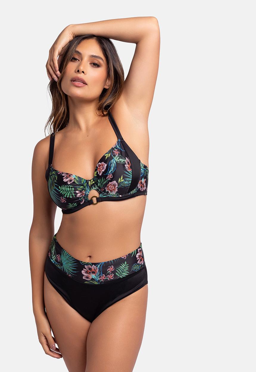 DORINA - Plus Mandika non padded bikini top - black