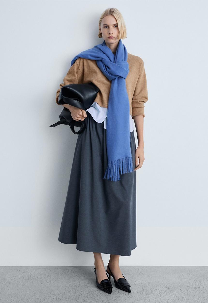 MANGO - Sweater Garance - Mid-Beige