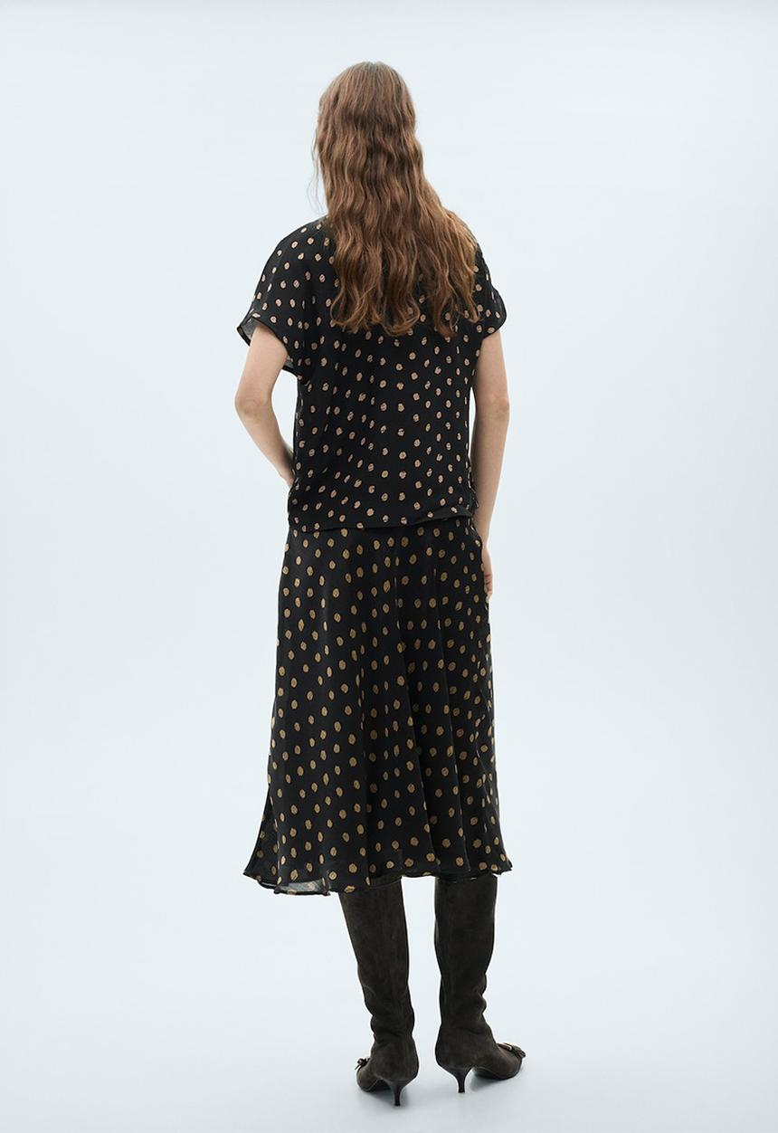 MANGO - Blouse Tody - Black