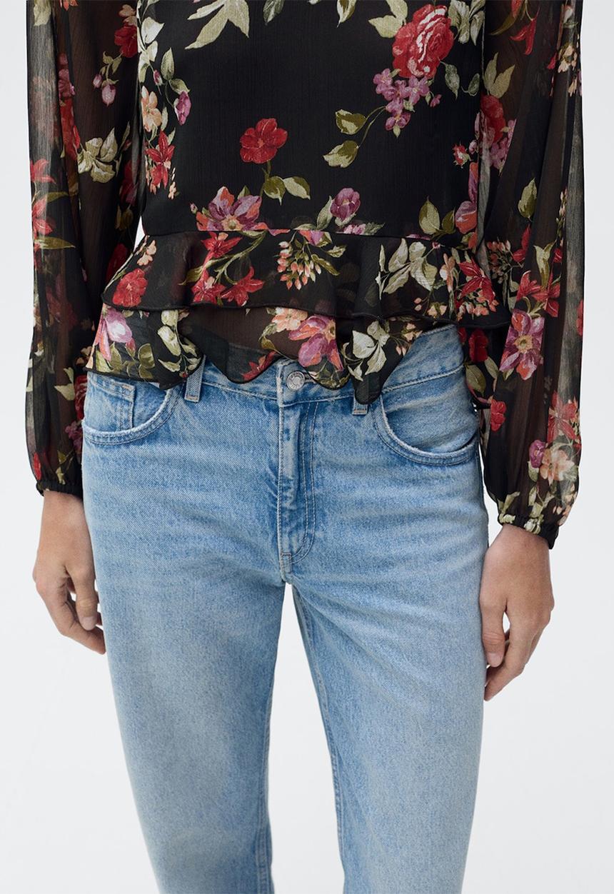 MANGO - Blouse Savage - Black