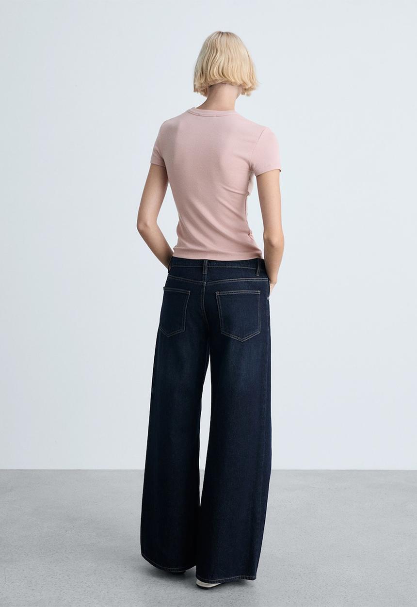 MANGO - T-Shirt Belmonte - Light/Pastel Pink
