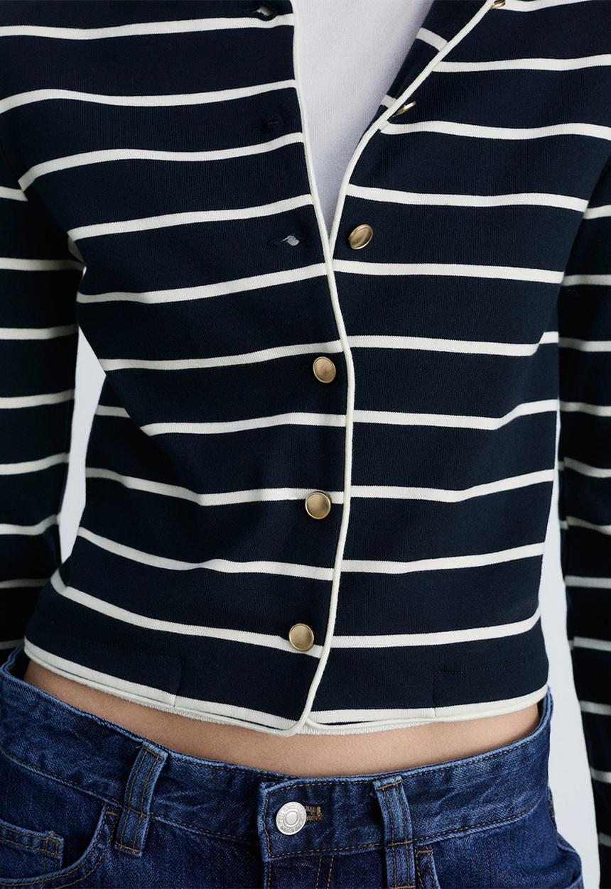 MANGO - Cardigan Porto - Navy