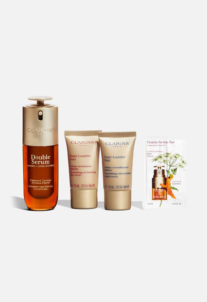 Clarins - Double Serum & Nutri-Lumière Collection