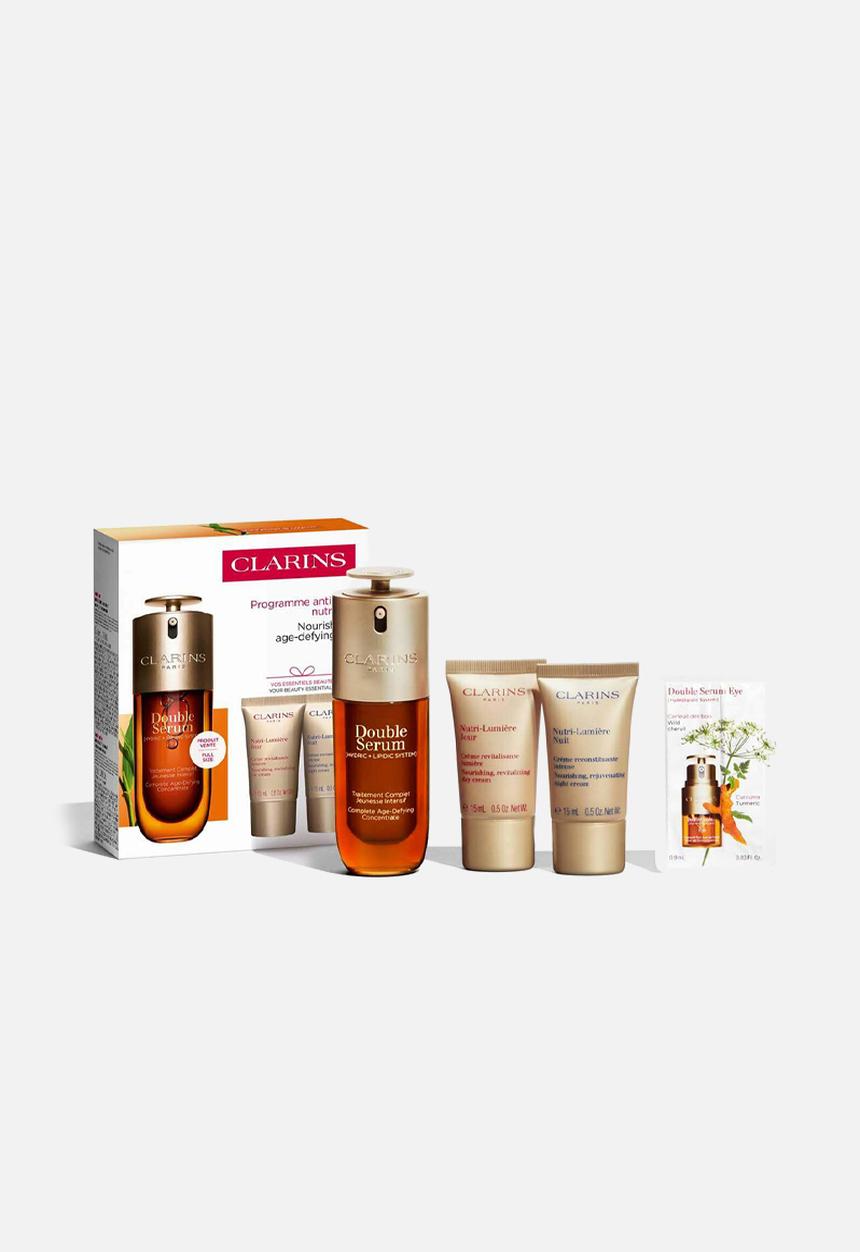 Clarins - Double Serum & Nutri-Lumière Collection