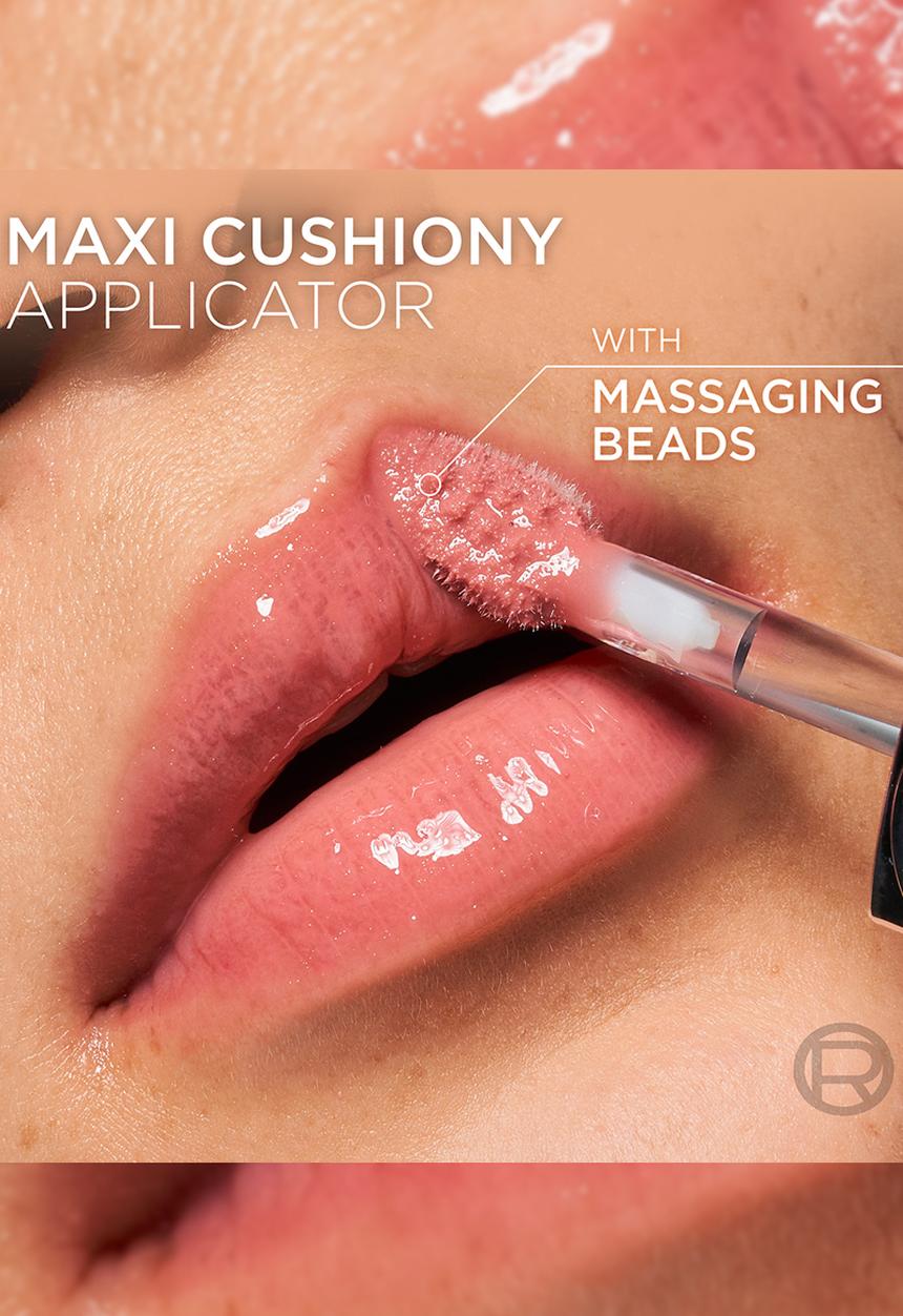 L'Oreal Paris - Plump Ambition- Plumping Lip Oil - 650 Nude Macaron
