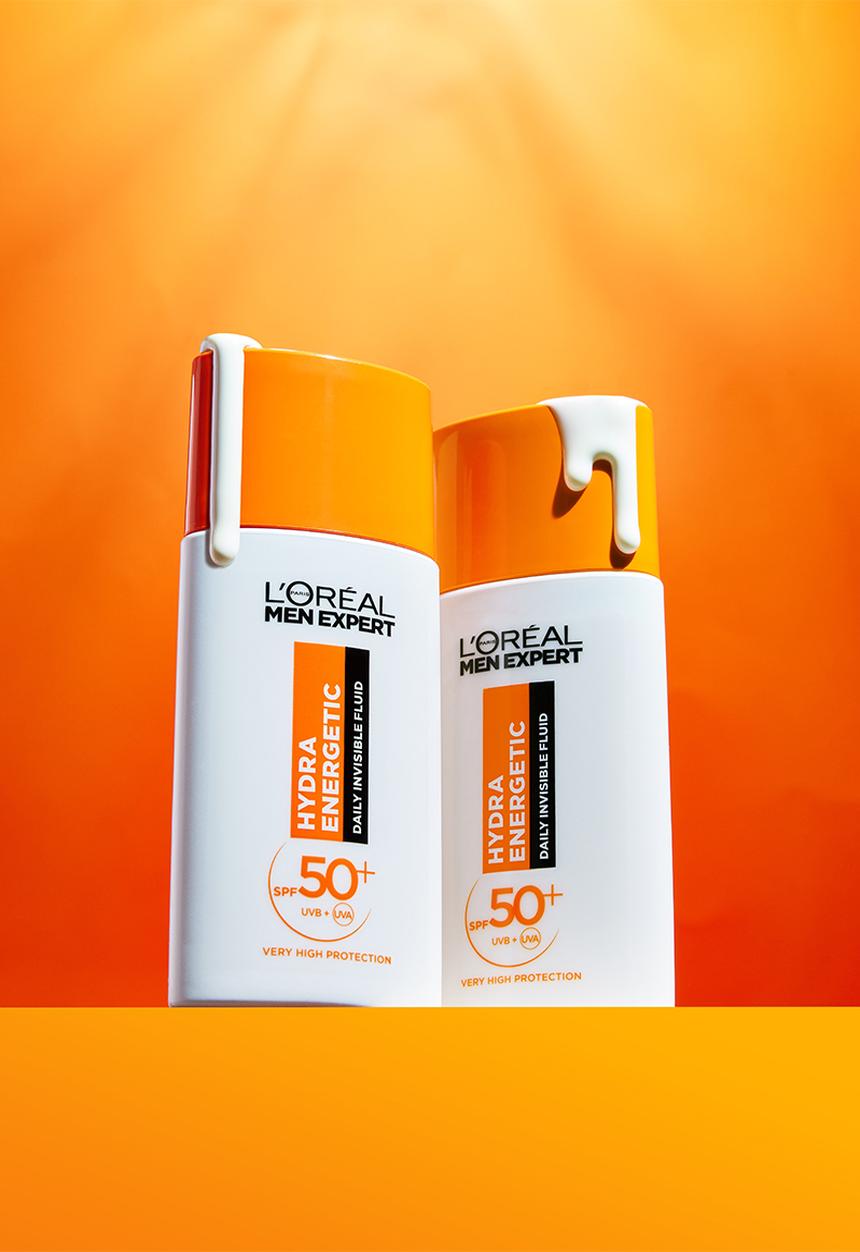 L'Oreal Men Expert - Men Expert Hydra Energetic Anti-UV Fluid SPF50+ 50ml