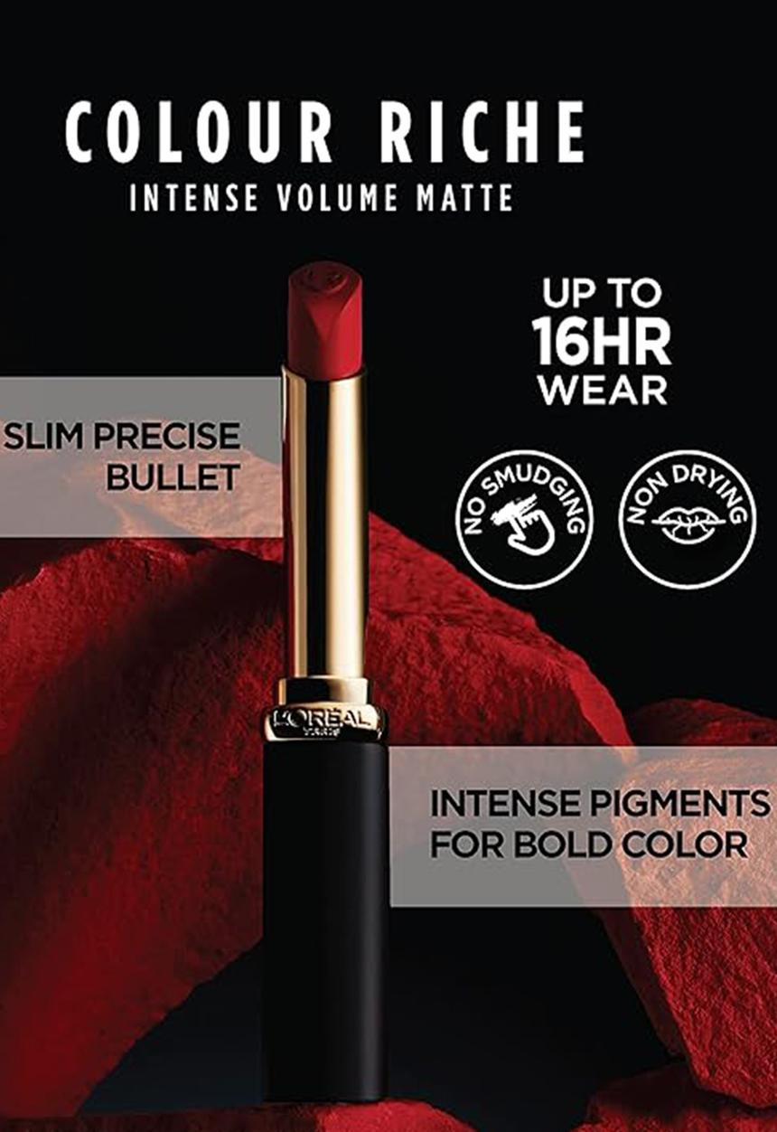 L'Oreal Paris - Color Riche Volume Matte Intense 40YRS - 2010 La Prune​