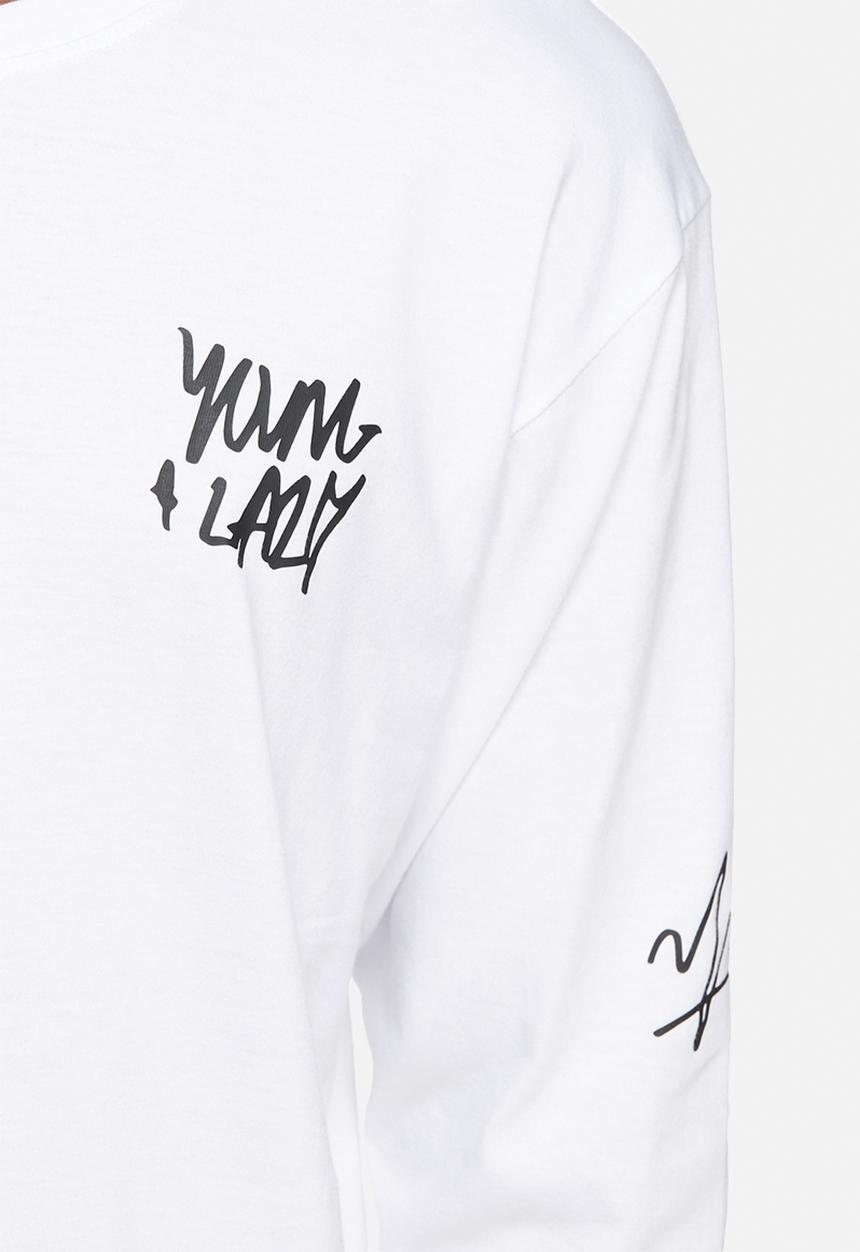 Young and Lazy - Graffiti tee