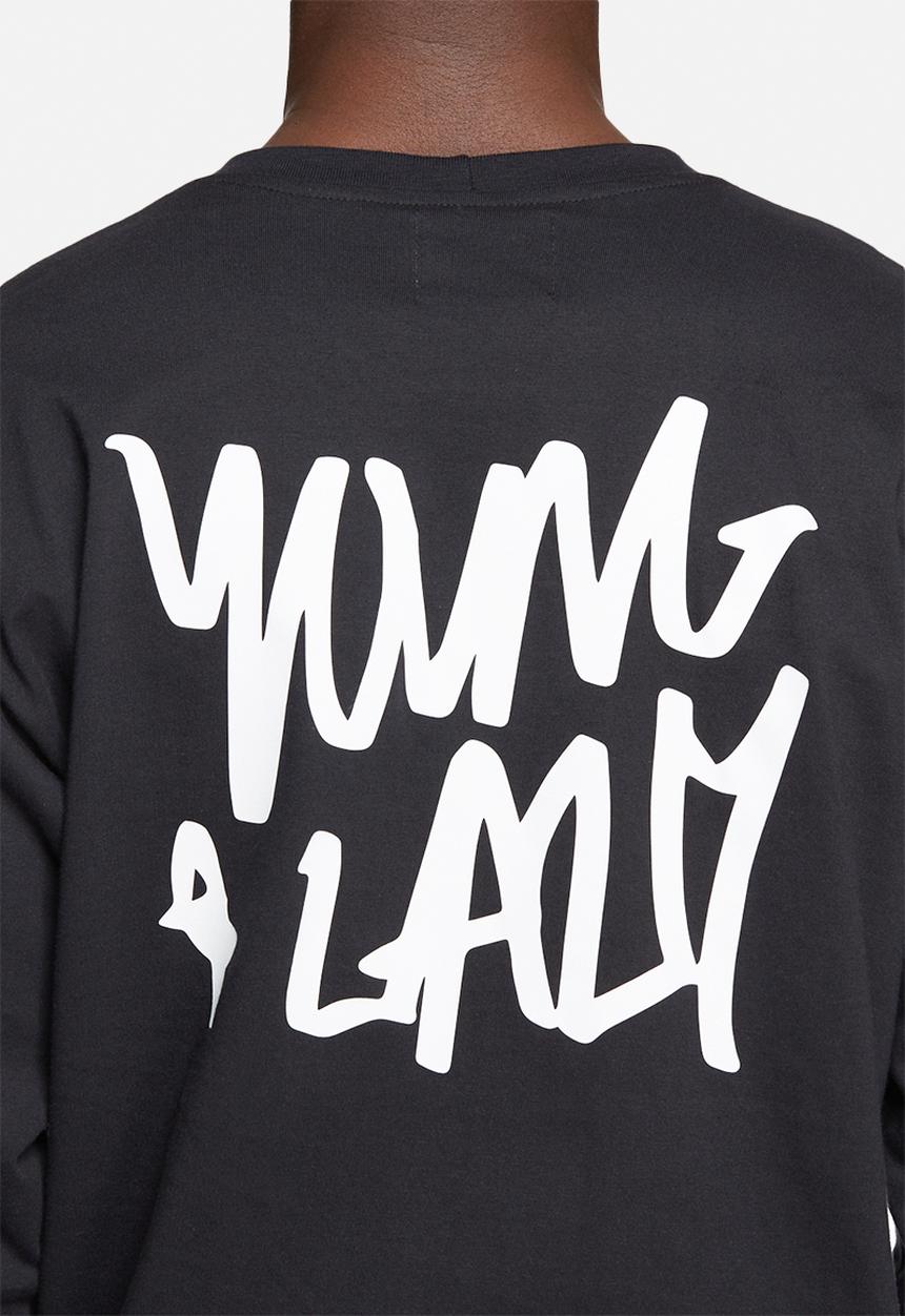 Young and Lazy - Graffiti tee