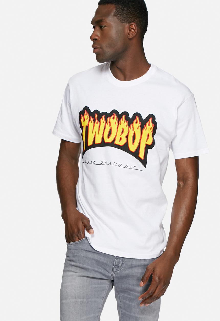 2Bop - Waar brand dit flame tee