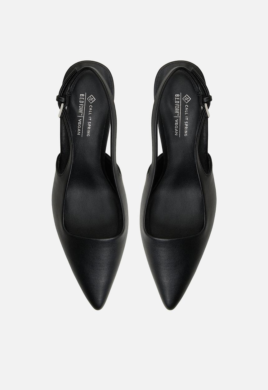 Call It Spring - Opaal slingback - black