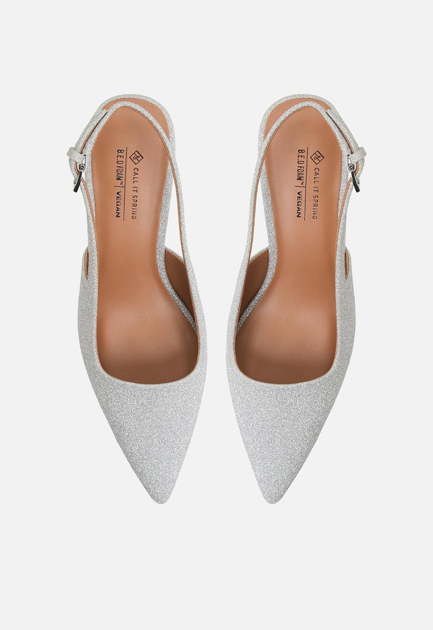 Call It Spring - Opaal slingback - silver