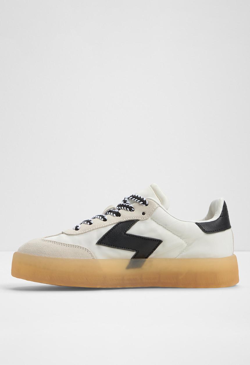 ALDO - Retrostep Sneaker - White/Black