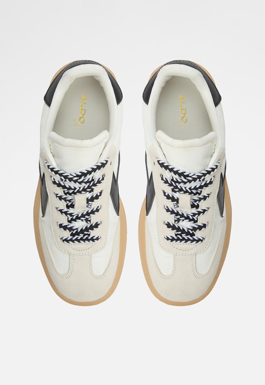 ALDO - Retrostep Sneaker - White/Black