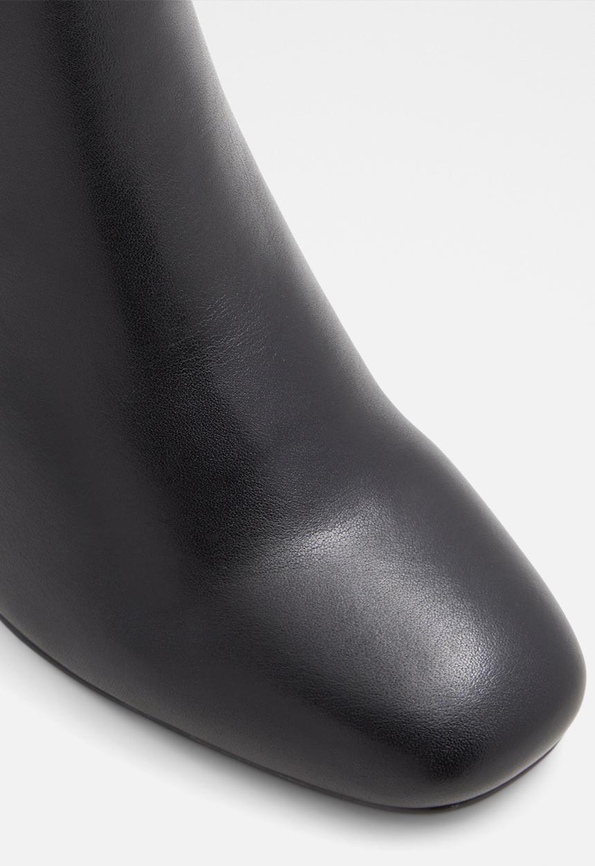 ALDO - Satorimini Ankle Boot - Black Leather