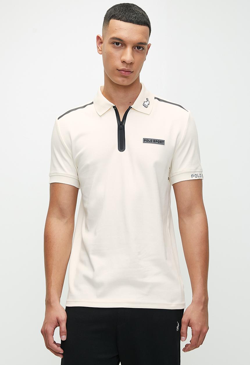 POLO - Men Sport Short Sleeve Golfer - White