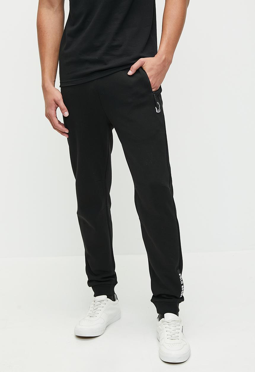 POLO - Men Sport Tech Fleece Jogger - Black