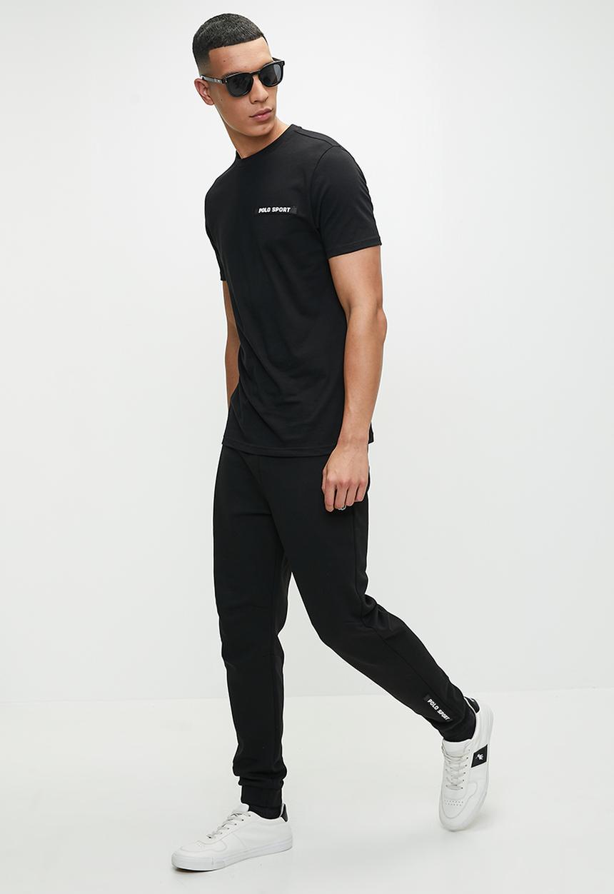 POLO - Men Sport Tech Fleece Jogger - Black