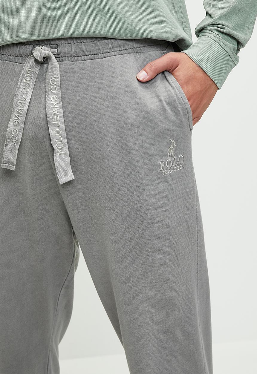POLO - Mens Pjc Sweat Pants - Charcoal