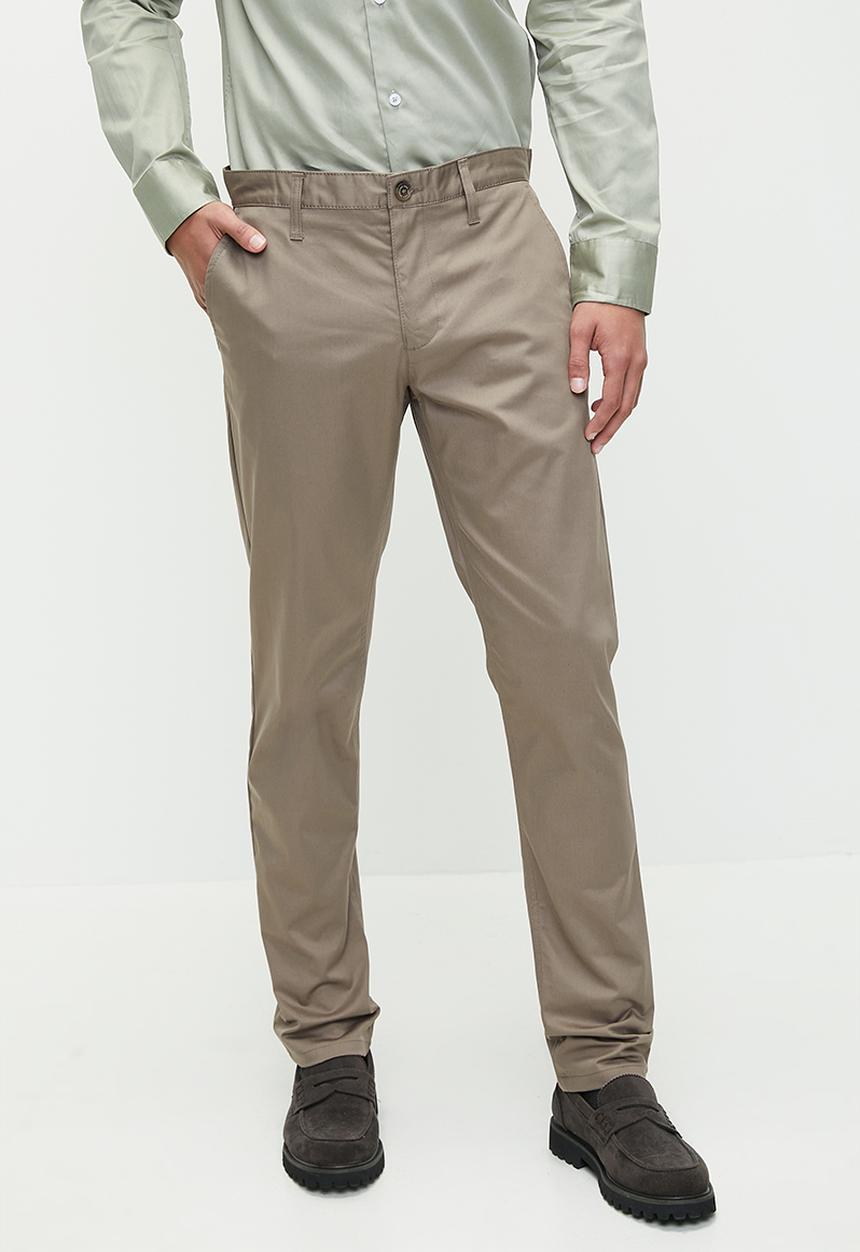 POLO - Mens Essential Slim Leg Pant - Taupe