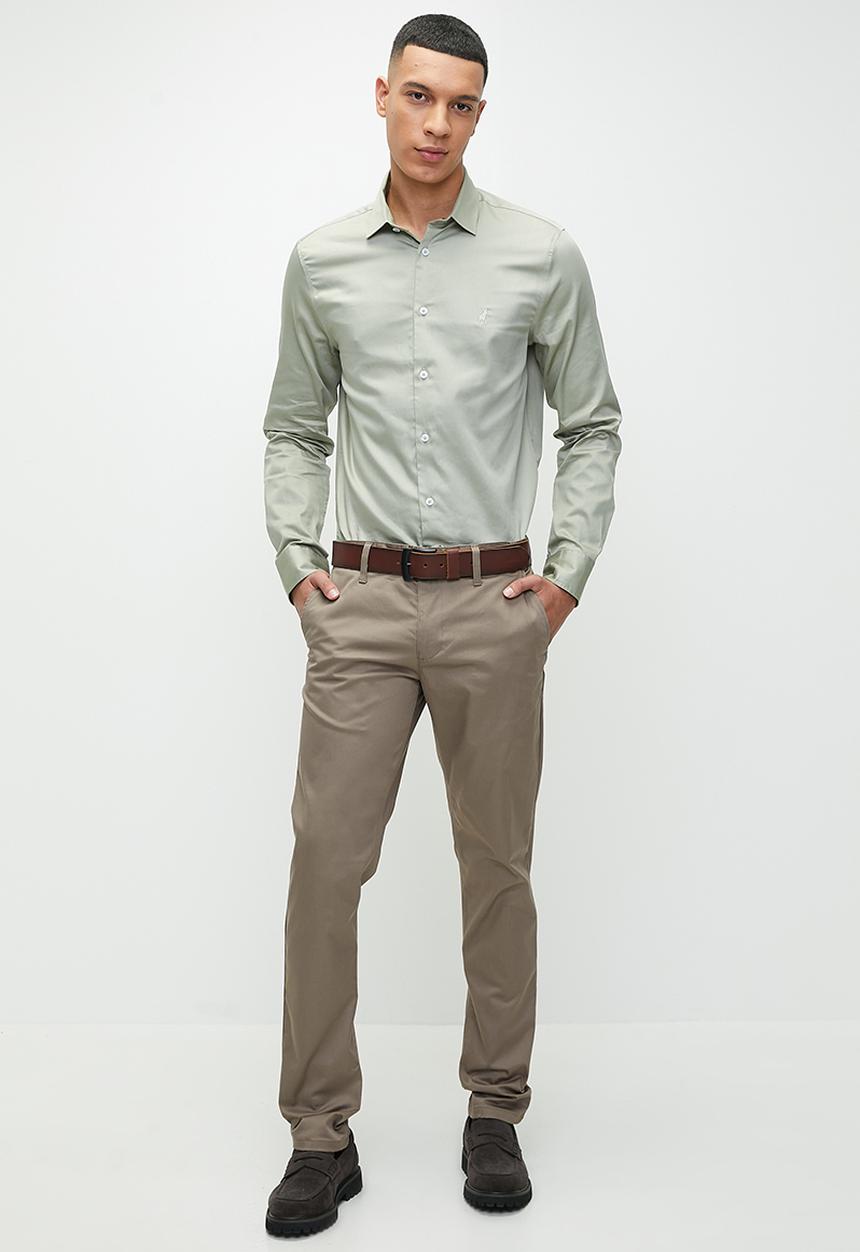 POLO - Mens Essential Slim Leg Pant - Taupe