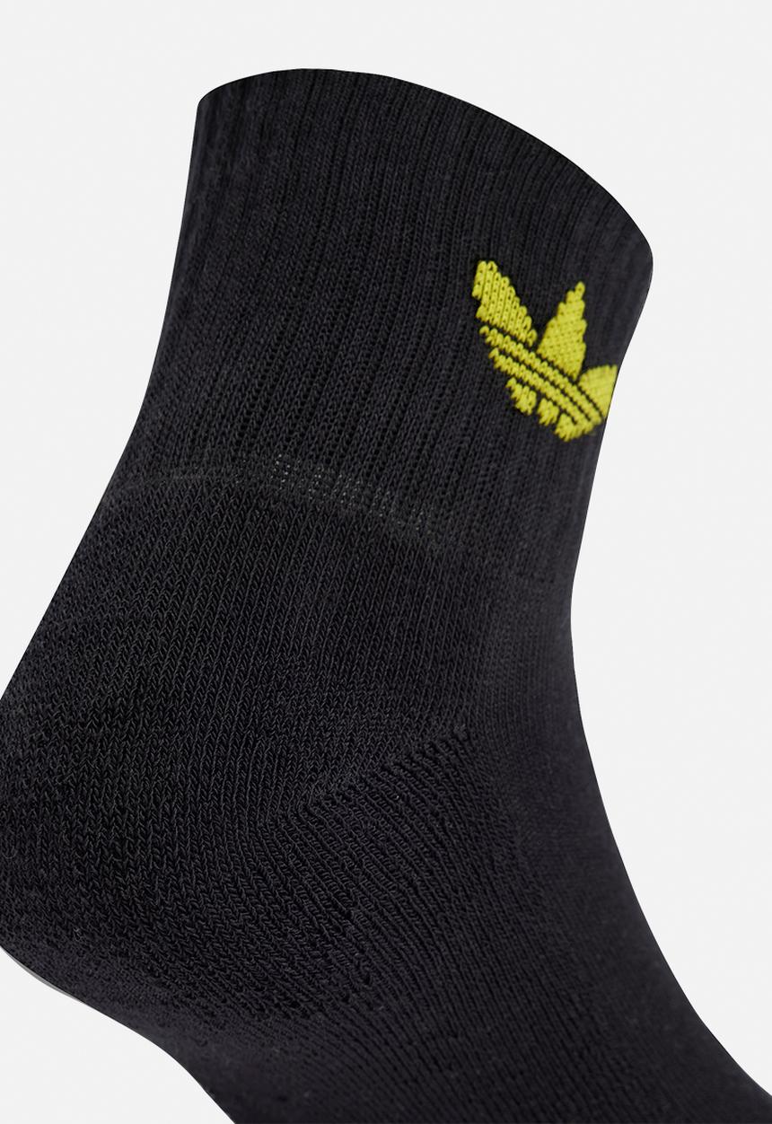 adidas Originals - adidas Originals x Smiley Mid Ankle Socks 2 Pairs - White