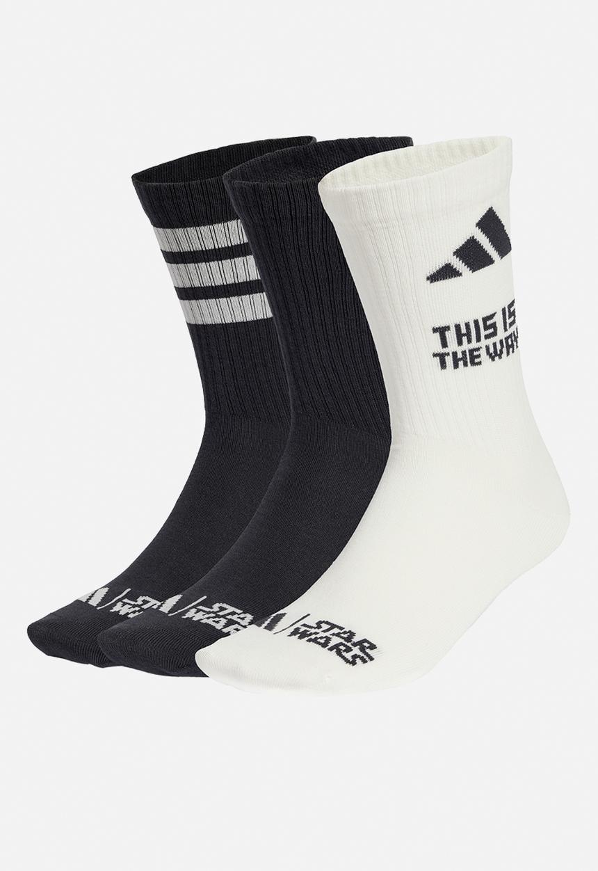 adidas Performance - ADIDAS xSTAR WARS MANDALORIAN 3pk socks - Multi