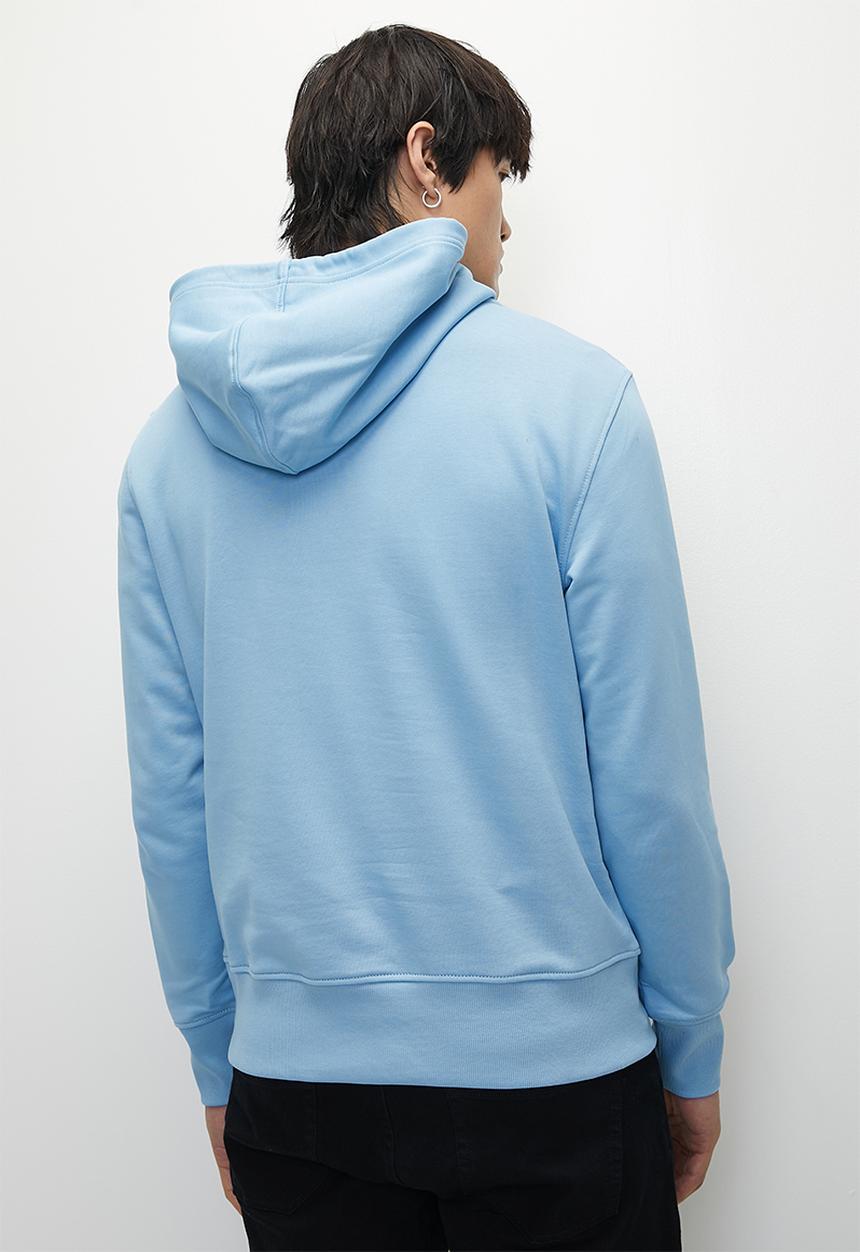 Calvin Klein - Disrupted Outline Monologo Hoody - Dusk Blue