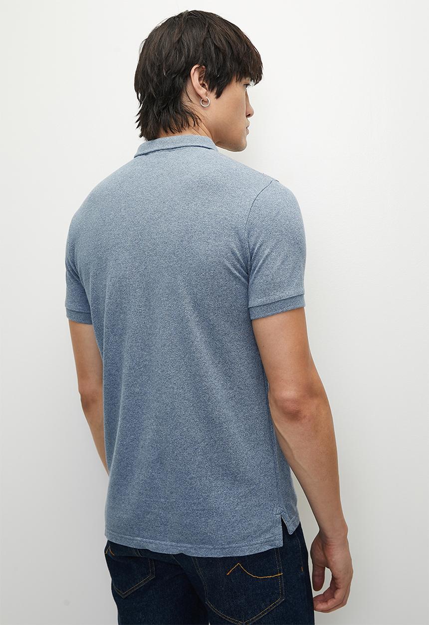 Superdry. - Superstate Polo Shirt - Bay Blue Marl