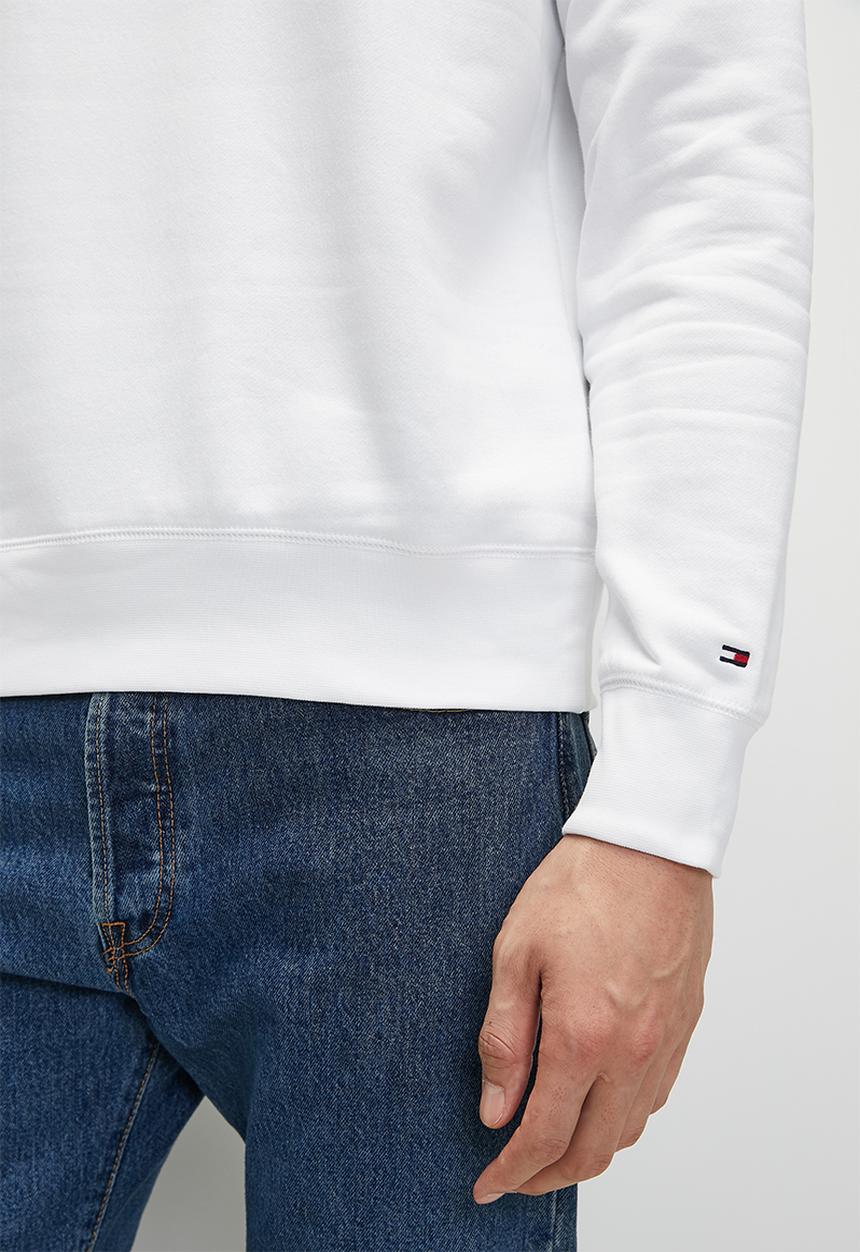 Tommy Hilfiger - TOMMY LOGO SWEATSHIRT-White