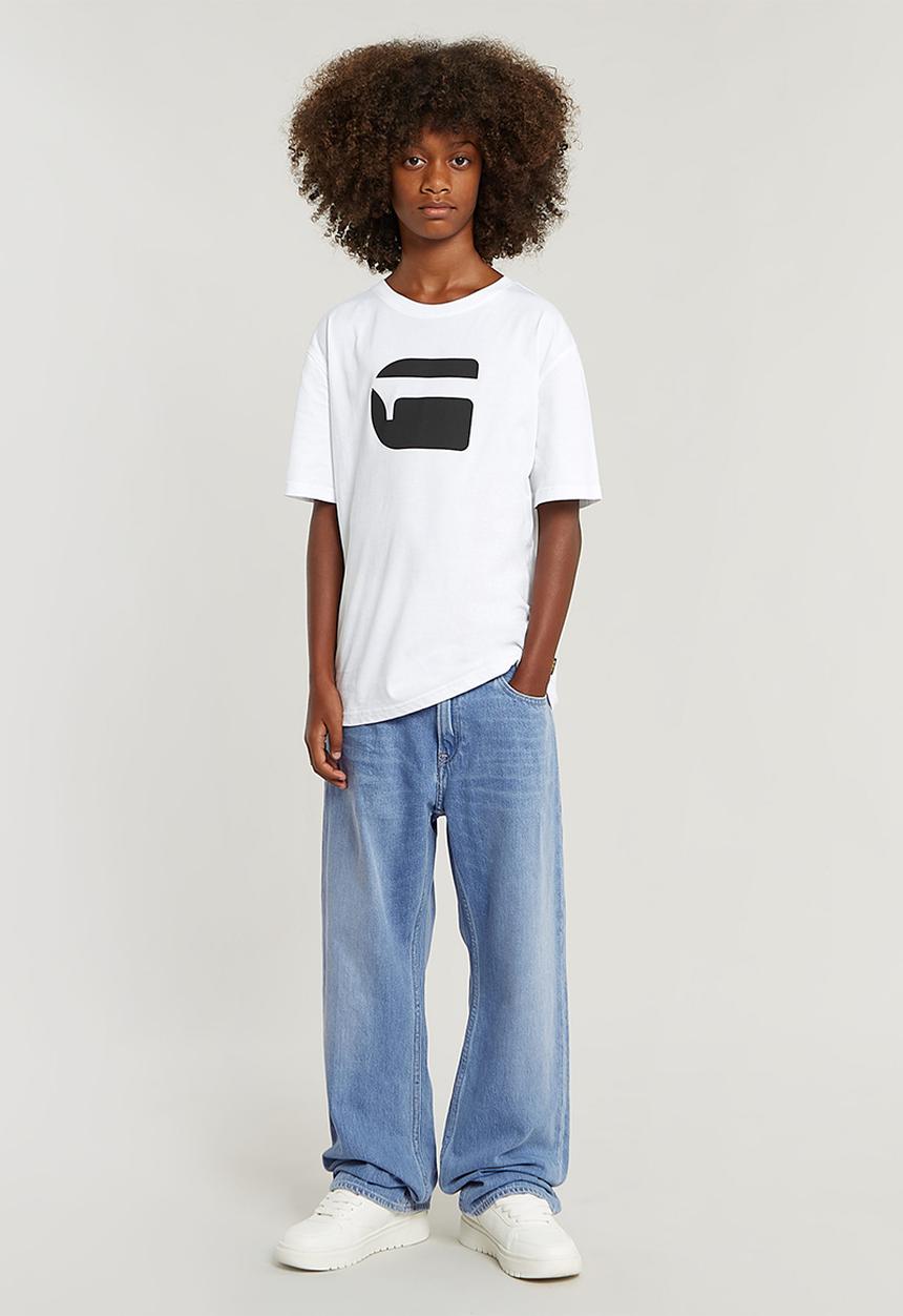 G-STAR - T-shirt Short Sleeve Loose - White